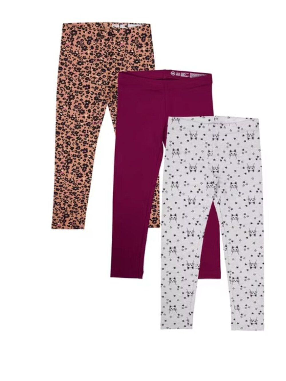 Wonder Nation Girls Kid Tough Leggings, Animal Print Size S (6-6X) NWOT - Picture 6 of 6